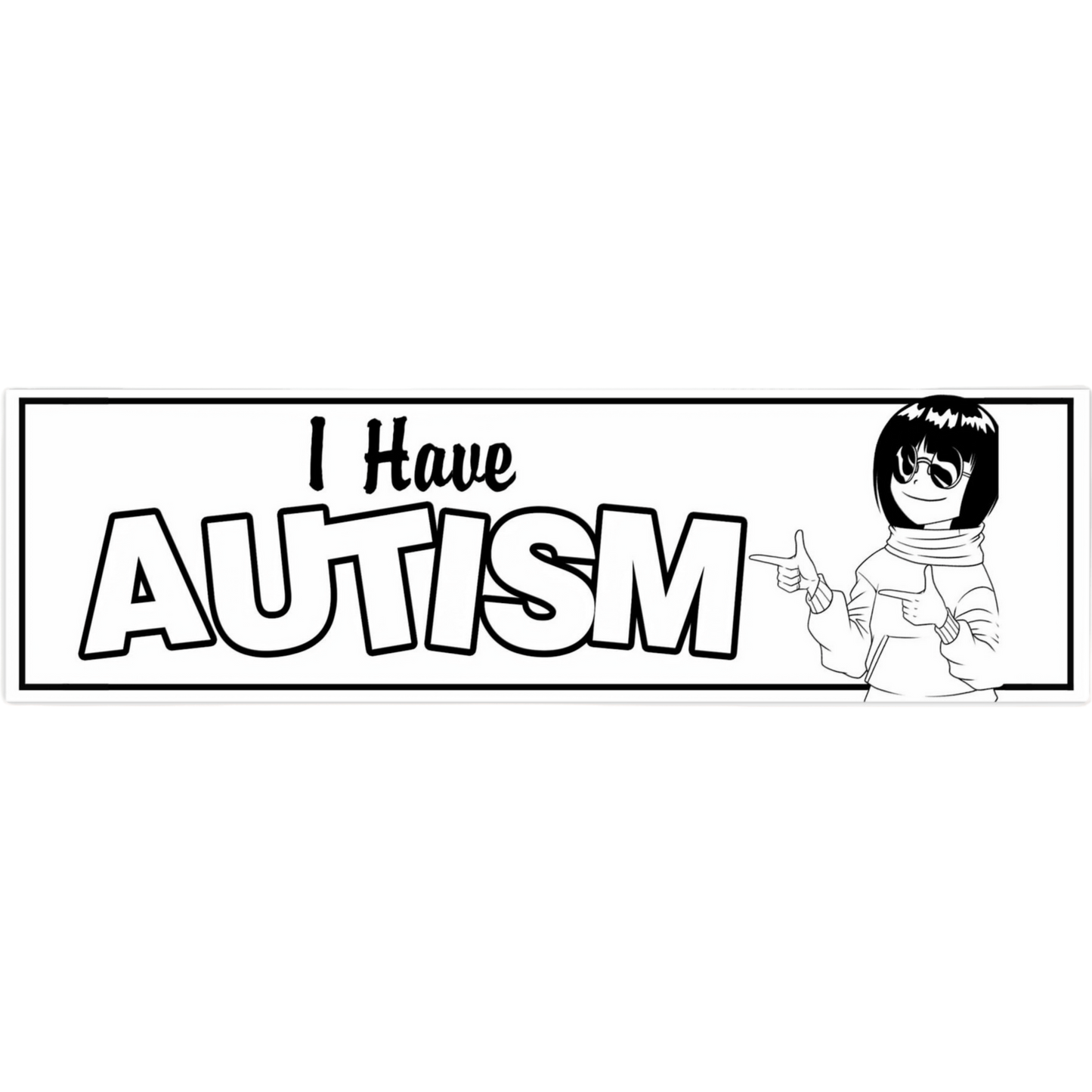 TISM Bumper Sticker (B&W)